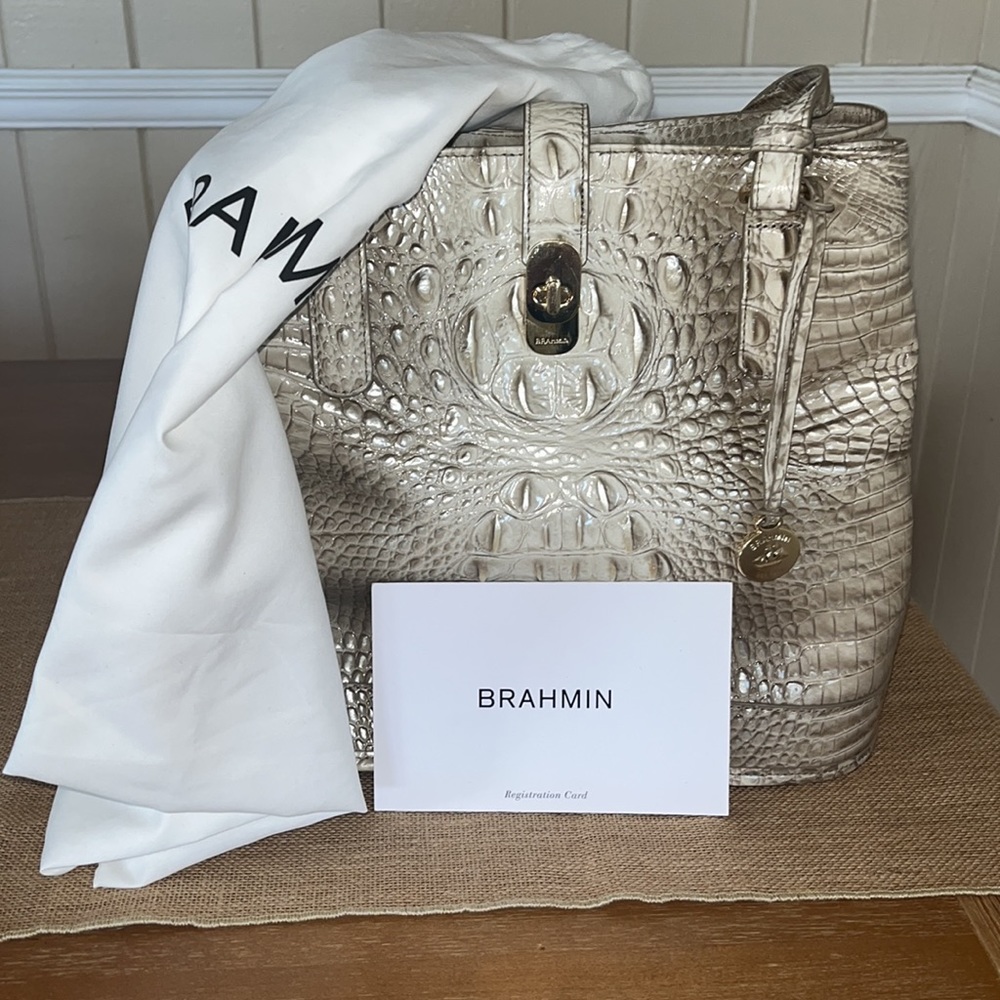 Brahmin Fiora Clay Melbourne Purse